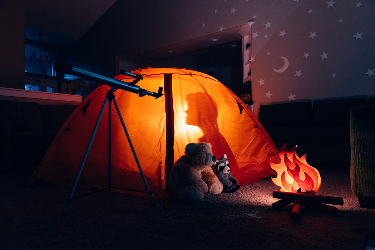 Indoor Camping Adventure!