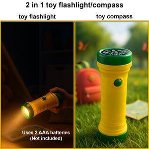 
                  
                    Kids camping toys essentials - toy friction fire starting and explorer kit
                  
                