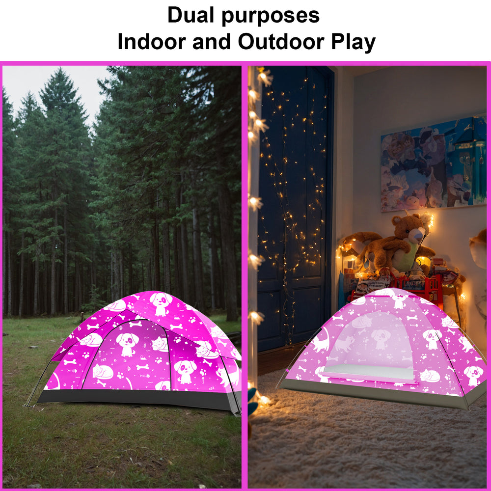 
                  
                    Best friends theme 2 in 1 Kids Play Tent/Kids Tent for Camping - Double layer waterproof
                  
                