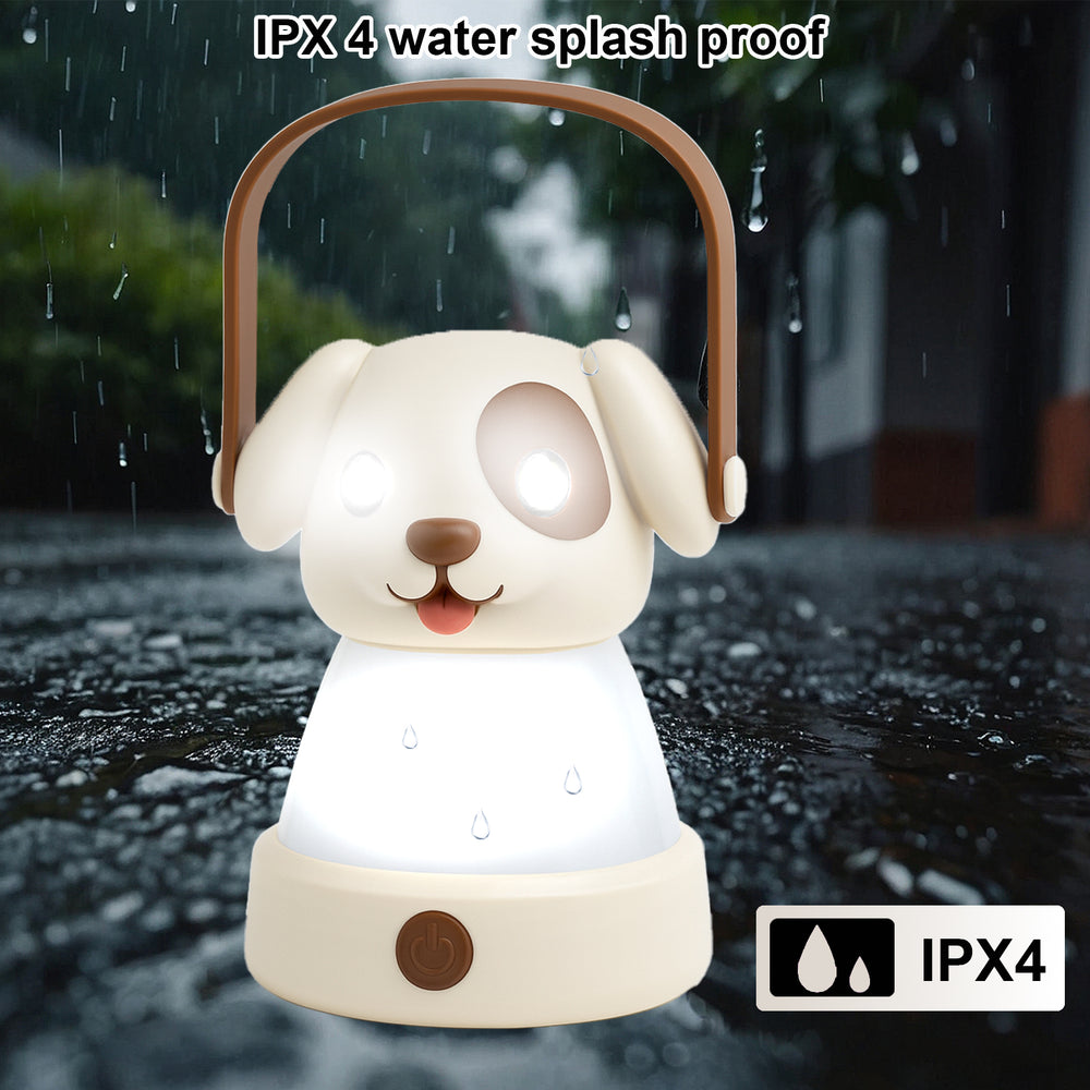 
                  
                    Puppy LED Kids Lantern and Rechargeable Kids Headlamp Set - Beige
                  
                