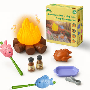 
                  
                    Kids camping toys essentials - campfire and grill set
                  
                