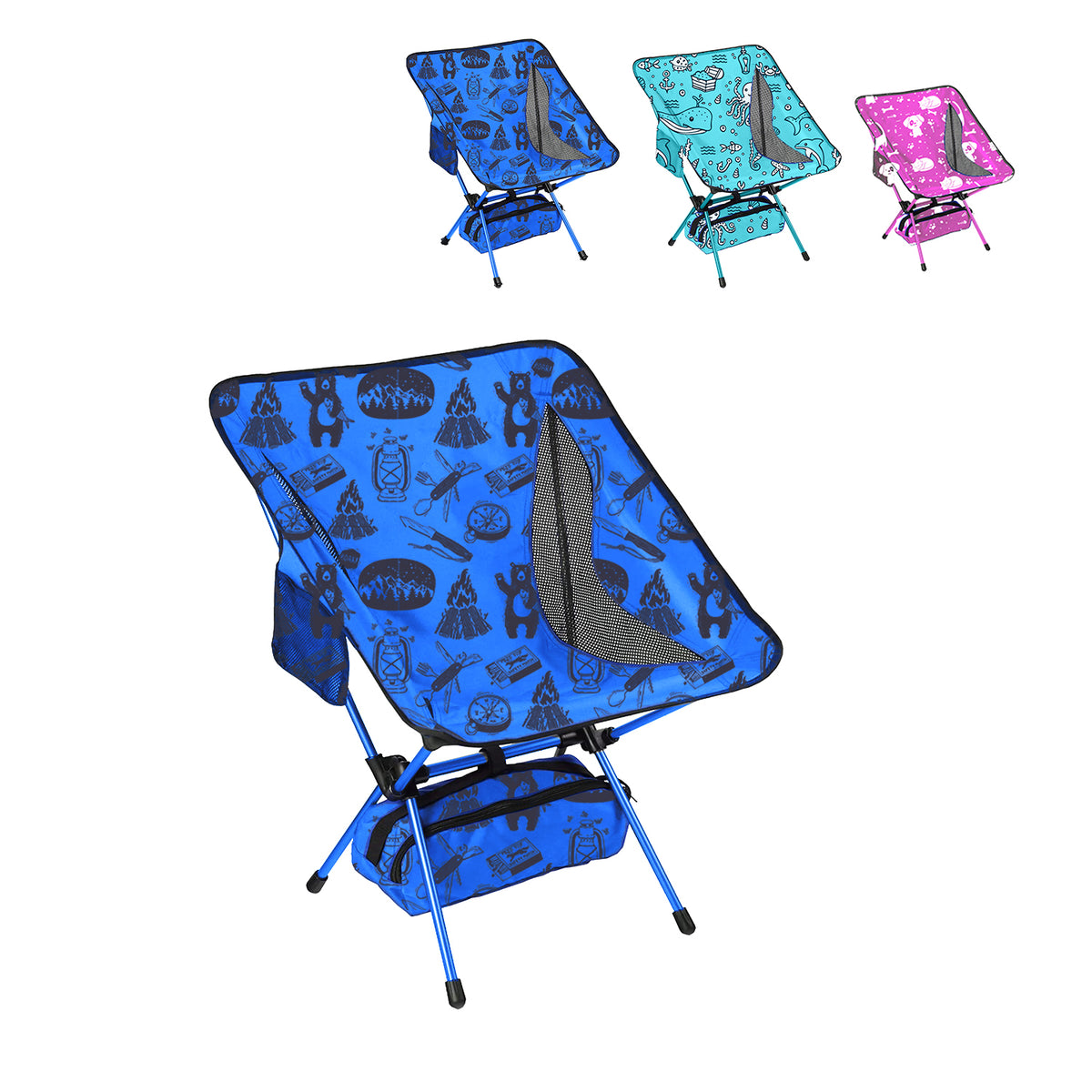 Adventure theme camping chair - kids size (6+) – Kidz-Adventure.com