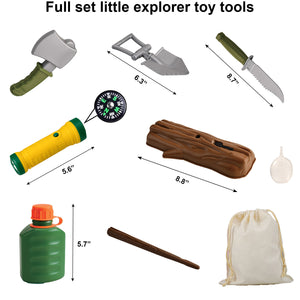 
                  
                    Kids camping toys essentials - toy friction fire starting and explorer kit
                  
                