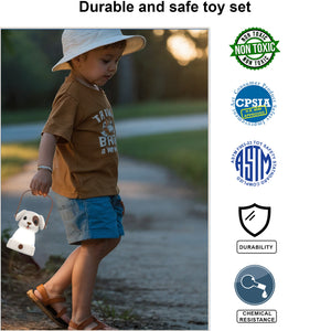 
                  
                    Puppy LED Kids Lantern and Rechargeable Kids Headlamp Set - Beige
                  
                