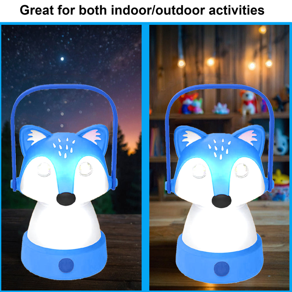 
                  
                    Fox LED Kids Lantern and Rechargeable Kids Headlamp Set - Blue
                  
                