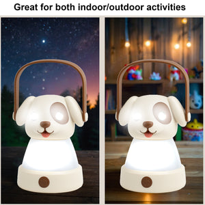 
                  
                    Puppy LED Kids Lantern and Rechargeable Kids Headlamp Set - Beige
                  
                