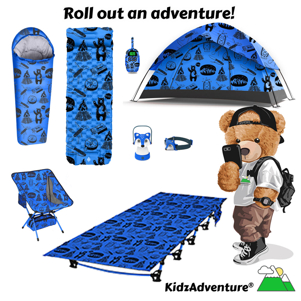 camping tent and sleeping bag combo Adventure Theme Kids Camping Tent / Kids Play Tent