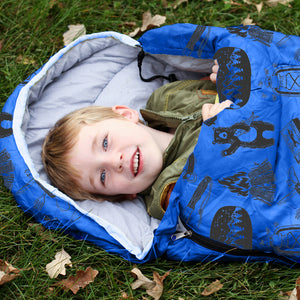 
                  
                    adventure theme 32f - 59f youth sleeping bag with pillow sleeve - mummy style
                  
                