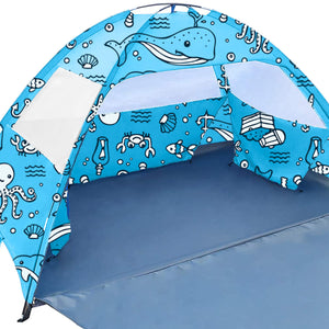 camping world tent Ocean World Theme Beach Baby Tent, Large Beach Tent for Baby, Beach an – Kidz-Adventure.com