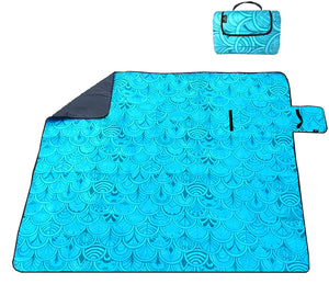 
                  
                    80" x 72" 3-layer xxlarge waterproof outdoor blanket - teal
                  
                